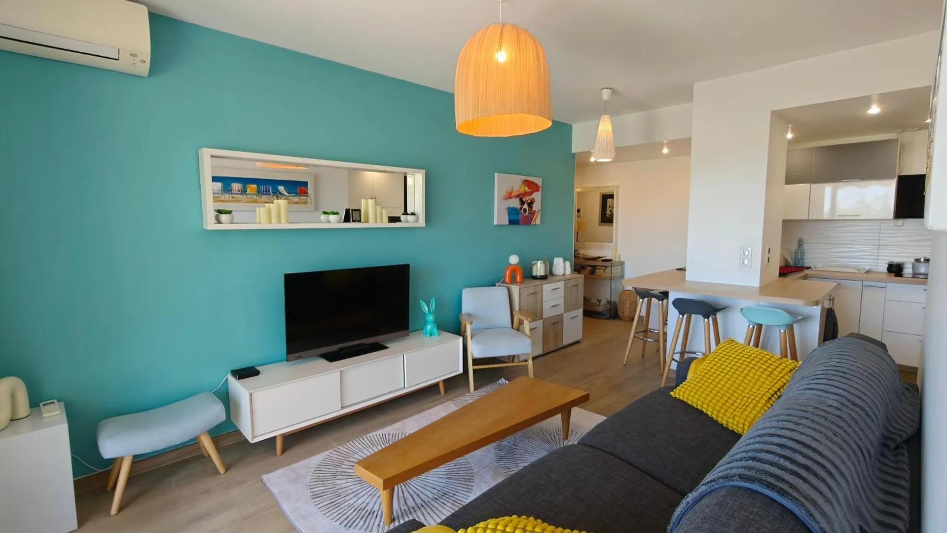 Appartement Toit Terrasse Nice-Ouest Avec Parking, Clim Et Piscine France